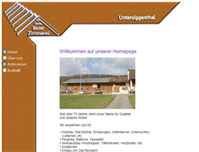 Tablet Screenshot of beier-zimmerei.ch